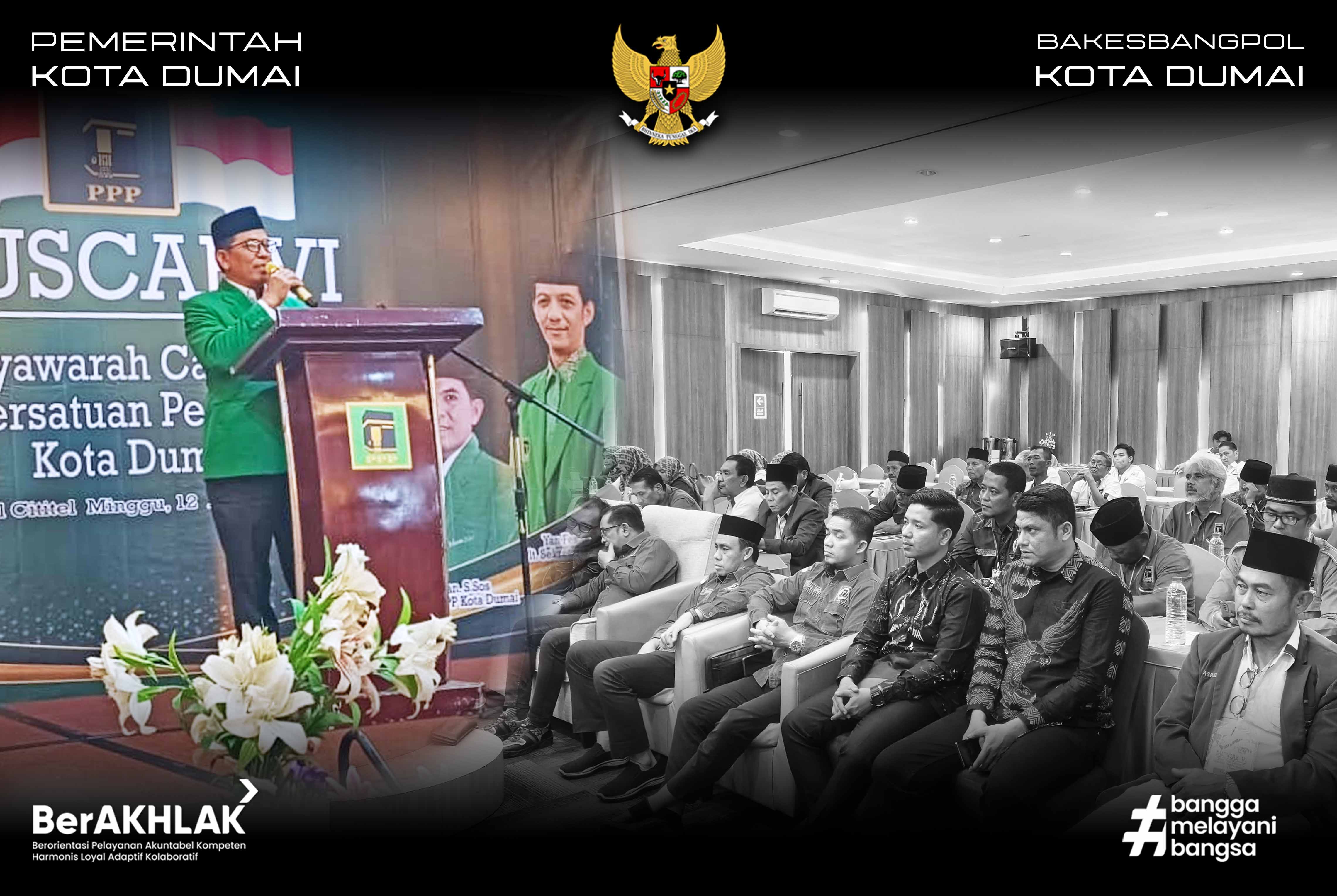 Kolaborasi untuk Demokrasi: Muscab VI PPP Kota Dumai
